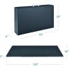 imageBest Choice Products 10ftx4ftx2in Folding Gym Mat 4Panel Exercise Gymnastics Aerobics Workout Fitness Floor Mats wCarrying HandlesEclipse