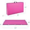 imageBest Choice Products 10ftx4ftx2in Folding Gym Mat 4Panel Exercise Gymnastics Aerobics Workout Fitness Floor Mats wCarrying HandlesPink