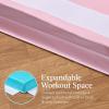 imageBest Choice Products 10ftx4ftx2in Folding Gym Mat 4Panel Exercise Gymnastics Aerobics Workout Fitness Floor Mats wCarrying HandlesRainbow Ombre