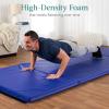 imageBest Choice Products 10ftx4ftx2in Folding Gym Mat 4Panel Exercise Gymnastics Aerobics Workout Fitness Floor Mats wCarrying HandlesRoyal Blue