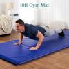 imageBest Choice Products 10ftx4ftx2in Folding Gym Mat 4Panel Exercise Gymnastics Aerobics Workout Fitness Floor Mats wCarrying HandlesRoyal Blue wBeam