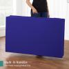 imageBest Choice Products 10ftx4ftx2in Folding Gym Mat 4Panel Exercise Gymnastics Aerobics Workout Fitness Floor Mats wCarrying HandlesRoyal Blue wBeam