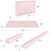 imageBest Choice Products 10ftx4ftx2in Folding Gym Mat 4Panel Exercise Gymnastics Aerobics Workout Fitness Floor Mats wCarrying HandlesSmoky Quartz wBeam