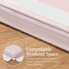 imageBest Choice Products 10ftx4ftx2in Folding Gym Mat 4Panel Exercise Gymnastics Aerobics Workout Fitness Floor Mats wCarrying HandlesSmoky Quartz wBeam