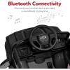 imageBest Choice Products 12V Licensed Chevrolet Silverado Ride On Truck Electric Car Toy wParent Remote Control Truck Bed Storage Bluetooth Speaker LED Lights 25 MPH Max Speed  PinkBlack