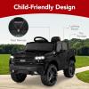 imageBest Choice Products 12V Licensed Chevrolet Silverado Ride On Truck Electric Car Toy wParent Remote Control Truck Bed Storage Bluetooth Speaker LED Lights 25 MPH Max Speed  PinkWhite