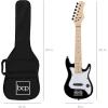 imageBest Choice Products 30in Beginners Electric Guitar Beginner Starter Kit w 5W Amplifier Strap Gig Bag Strings Picks  BlackBlack