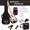 imageBest Choice Products 30in Beginners Electric Guitar Beginner Starter Kit w 5W Amplifier Strap Gig Bag Strings Picks  BlackSunburst