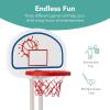 imageBest Choice Products 3in1 Toddler Basketball Hoop Sports Activity CenterWhite With Golf