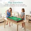 imageBest Choice Products 40in Tabletop Billiard Table Pool Arcade Game Table for Living Room Game Room w 2 Cue Sticks Ball Set Storage BagWalnut