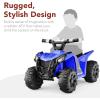 imageBest Choice Products 6V Kids Ride On Toy 4Wheeler Quad ATV Play Car w 18MPH Max Speed Treaded Tires Rubber Handles PushButton Accelerator  GreenBlue