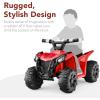 imageBest Choice Products 6V Kids Ride On Toy 4Wheeler Quad ATV Play Car w 18MPH Max Speed Treaded Tires Rubber Handles PushButton Accelerator  GreenRed