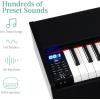 imageBest Choice Products 88Key Weighted Full Size Digital Piano Electronic Keyboard Set for All Experience Levels wUStand 3 Sustain Pedal Unit Stool Keyboard Cover 2 Headphone Jacks