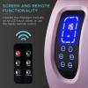 imageBest Choice Products Heated Shiatsu Foot Massager for Pain Relief Plantar Fasciitis Neuropathy Blood Circulation wCompact Design  Satin BlackRose Gold
