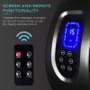 imageBest Choice Products Heated Shiatsu Foot Massager for Pain Relief Plantar Fasciitis Neuropathy Blood Circulation wCompact Design  Satin BlackSatin Black