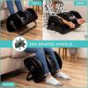imageBest Choice Products Heated Shiatsu Foot Massager for Pain Relief Plantar Fasciitis Neuropathy Blood Circulation wCompact Design  Satin BlackSatin Black