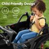 imageBest Choice Products Kids 24V 2Seater Electric Ride On UTV Officially Licensed Honda Talon wParent Control LED Lights Bluetooth  BlackBlack