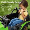 imageBest Choice Products Kids 24V 2Seater Electric Ride On UTV Officially Licensed Honda Talon wParent Control LED Lights Bluetooth  BlackLime Green