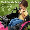 imageBest Choice Products Kids 24V 2Seater Electric Ride On UTV Officially Licensed Honda Talon wParent Control LED Lights Bluetooth  BlackPink