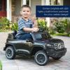 imageBest Choice Products Kids 6V Ride On Truck wParent Remote Control 3 Speeds LED Lights BlackBlack