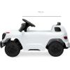 imageBest Choice Products Kids 6V Ride On Truck wParent Remote Control 3 Speeds LED Lights BlackWhite
