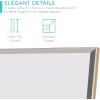 imageBest Choice Products Large 65x22in Full Length Mirror Rectangular Hanging ampamp Leaning Floor Mirror for Bedroom Living Room Vertical Horizontal wHigh Clarity Beveled Edges AntiBlast Film  GoldGold