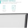 imageBest Choice Products Large 65x22in Full Length Mirror Rectangular Hanging ampamp Leaning Floor Mirror for Bedroom Living Room Vertical Horizontal wHigh Clarity Beveled Edges AntiBlast Film  GoldBlack