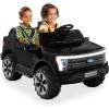 imageBest Choice Products Licensed Ford F150 Lightning Truck Kids 24V 2Seater Electric Ride On Car Toy w 132lb Weight Capacity Parent Control  GrayBlack