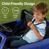 imageBest Choice Products Licensed Ford F150 Lightning Truck Kids 24V 2Seater Electric Ride On Car Toy w 132lb Weight Capacity Parent Control  GrayBlue