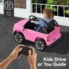 imageBest Choice Products Licensed Ford F150 Lightning Truck Kids 24V 2Seater Electric Ride On Car Toy w 132lb Weight Capacity Parent Control  GrayPink