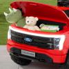 imageBest Choice Products Licensed Ford F150 Lightning Truck Kids 24V 2Seater Electric Ride On Car Toy w 132lb Weight Capacity Parent Control  GrayRed