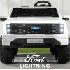 imageBest Choice Products Licensed Ford F150 Lightning Truck Kids 24V 2Seater Electric Ride On Car Toy w 132lb Weight Capacity Parent Control  GrayWhite