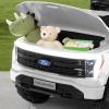 imageBest Choice Products Licensed Ford F150 Lightning Truck Kids 24V 2Seater Electric Ride On Car Toy w 132lb Weight Capacity Parent Control  GrayWhite