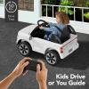 imageBest Choice Products Licensed Ford F150 Lightning Truck Kids 24V 2Seater Electric Ride On Car Toy w 132lb Weight Capacity Parent Control  GrayWhite