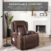imageBest Choice Products Modern Linen Electric Power Lift Chair Recliner Massage Chair Adjustable Furniture for Back Legs w 3 Positions USB Port Heat Cupholders EasytoReach Button  GrayOlive