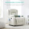 imageBest Choice Products PU Leather Electric Power Lift Chair Recliner Massage Chair Adjustable Furniture for Back Legs w 3 Positions USB Port Heat Cupholders EasytoReach Side Button  BlackGrey