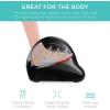 imageBest Choice Products Shiatsu Foot Massager for Pain Relief Plantar Fasciitis Neuropathy Blood Circulation Remote Control wCompact Design  BurgundyBlack