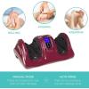 imageBest Choice Products Shiatsu Foot Massager for Pain Relief Plantar Fasciitis Neuropathy Blood Circulation Remote Control wCompact Design  BurgundyBurgundy