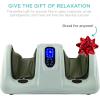 imageBest Choice Products Shiatsu Foot Massager for Pain Relief Plantar Fasciitis Neuropathy Blood Circulation Remote Control wCompact Design  BurgundySage Green