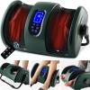 imageBest Choice Products Heated Shiatsu Foot Massager for Pain Relief Plantar Fasciitis Neuropathy Blood Circulation wCompact Design  Satin BlackDark Green