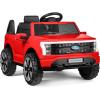 imageBest Choice Products Licensed Ford F150 Lightning Truck Kids 24V 2Seater Electric Ride On Car Toy w 132lb Weight Capacity Parent Control  GrayRed