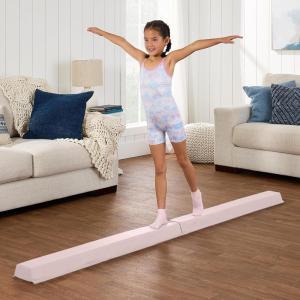 imageBest Choice Products 8ft Folding MediumDensity Foam Floor Balance Beam for Gymnastic and TumblingSmoky Quartz