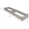 imageBest Choice Products 8x2ft Outdoor Wooden Raised Garden Bed Planter for Vegetables Grass Lawn Yard  NaturalGray