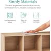 imageBest Choice Products 9Cube Storage Organizer 11in Shelf Opening Bookcase Display Shelf Customizable w 3 Removable Back Panels  GreigeLight Oak
