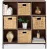 imageBest Choice Products 9Cube Storage Organizer 11in Shelf Opening Bookcase Display Shelf Customizable w 3 Removable Back Panels  GreigeWalnut