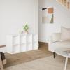 imageBest Choice Products 9Cube Storage Organizer 11in Shelf Opening Bookcase Display Shelf Customizable w 3 Removable Back Panels  GreigeWhite