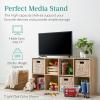 imageBest Choice Products 9Cube Storage Organizer 11in Shelf Opening Bookcase Display Shelf Customizable w 3 Removable Back Panels  GreigeWhite
