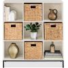 imageBest Choice Products 9Cube Storage Organizer 11in Shelf Opening Bookcase Display Shelf Customizable w 3 Removable Back Panels  GreigeWhitewash