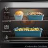imageBest Choice Products Bakeware Set Baking Dish Set 3Piece Nonstick ToxinFree Ceramic Serving Dishes Casserole Bread Loaf Square Pan SpaceSaving Nesting Design  Vanilla ButtercreamFrench Gray