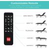 imageBest Choice Products Ergonomic Split King Size Adjustable Bed Frame Electric Base wWireless Remote Control Nightlight Massager 2 USB PortsFull